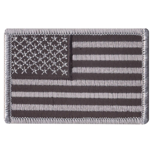 Rothco Iron On  Sew On Embroidered US Flag Patch