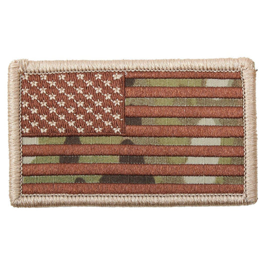 Rothco American Flag Patch - Hook Back