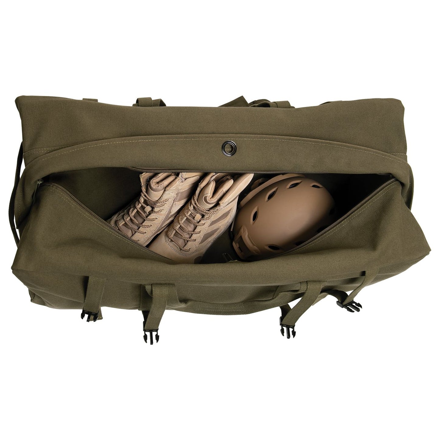 GI Type Enhanced Canvas Duffle Bag