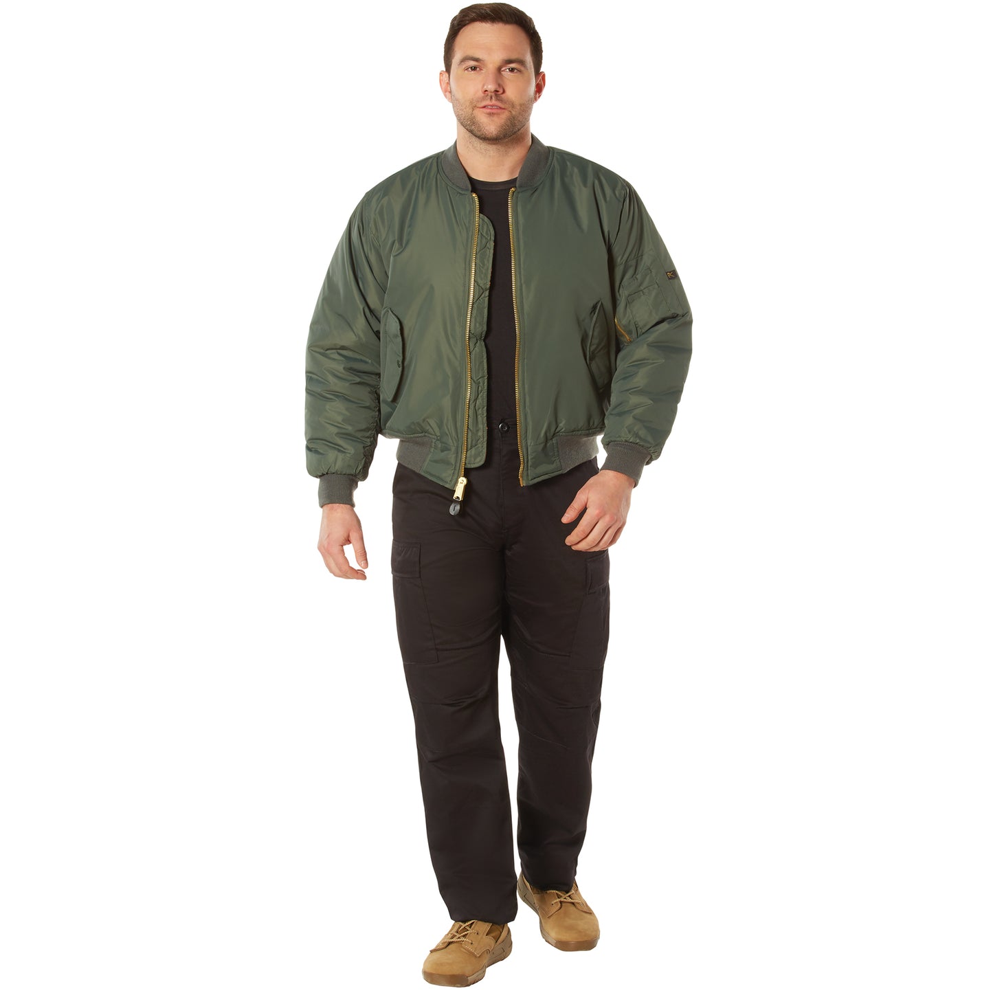 Enhanced Nylon MA-1 Flight Jacket