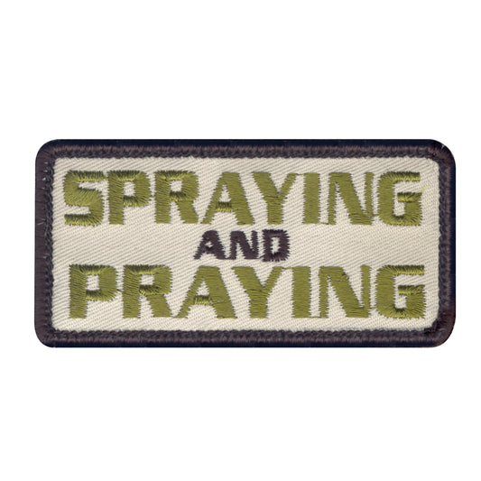 Rothco Spraying and Praying Morale Patch