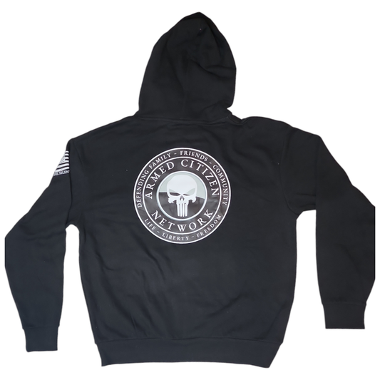 Armed Citizen - Punisher Hoodie - Black